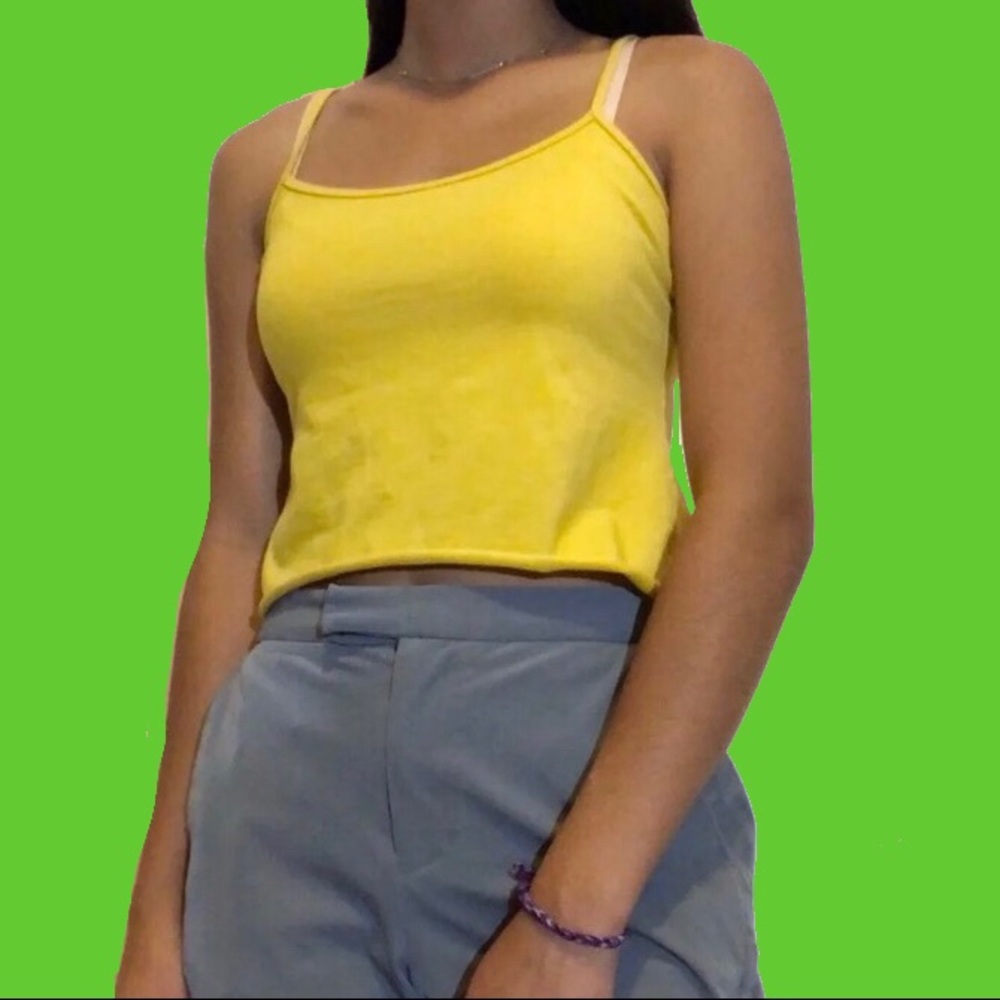 Vintage Yellow Tank